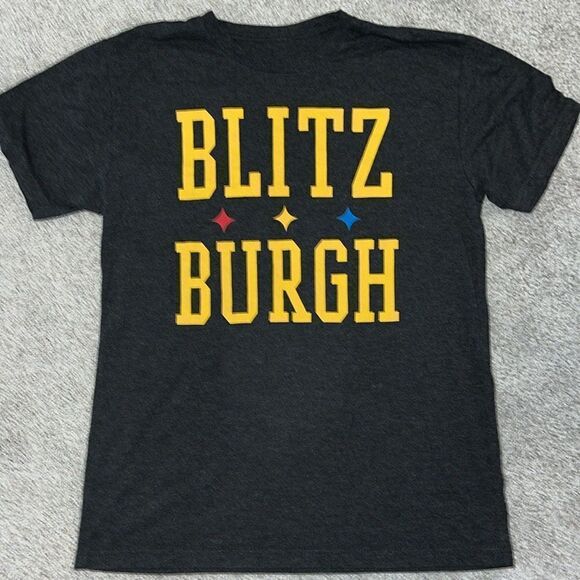 Vintage Cotton Digi Camo Pittsburgh Steelers Football Team LS T Shirt Lot of 3 - Picture 2 of 4